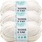 (3 Pack) Lion Brand Wool-Ease Thick & Quick Yarn - Starlight Metallic